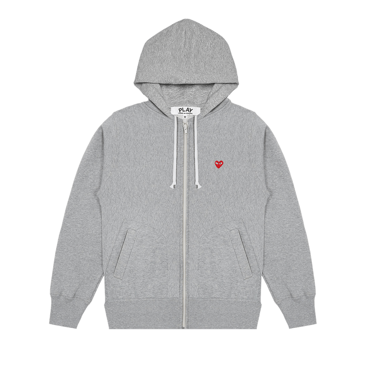 Comme des Garçons PLAY Small Heart Hoodie 'Grey'