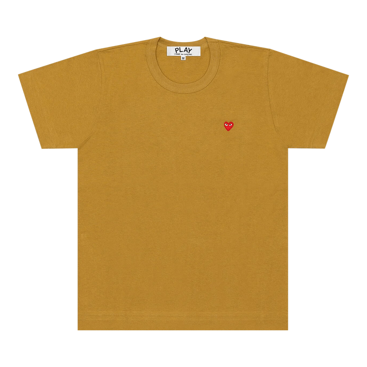 Comme des Garçons PLAY Small Red Heart T-Shirt 'Olive'