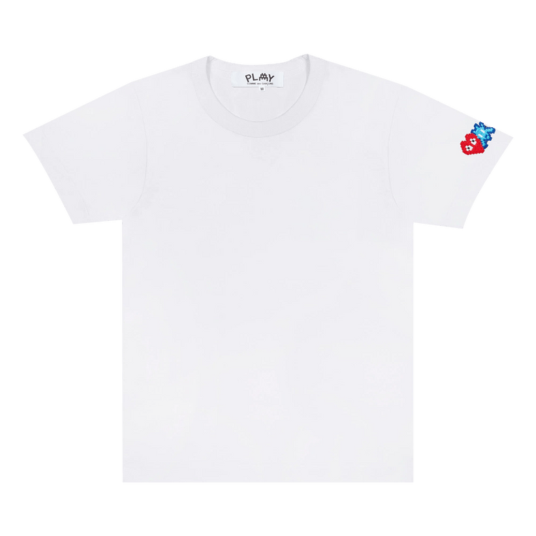 Comme des Garçons PLAY Double Heart T-Shirt 'White'