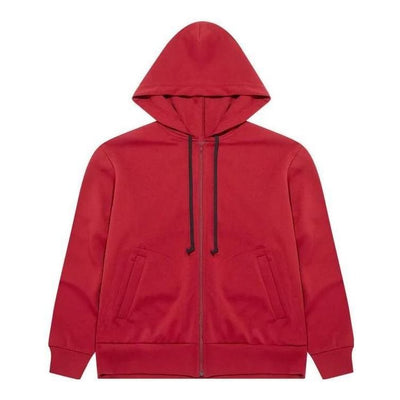 COMME des GARCONS PLAY SS25 x Invader Full-Zip Hoodie 'Burgundy'