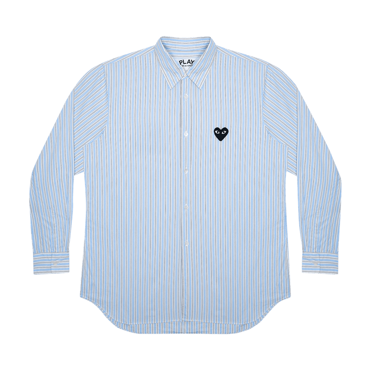 Comme des Garçons PLAY Button Down 'Light Blue/White'