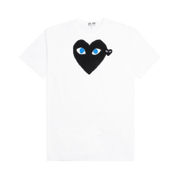 Comme des Garçons PLAY Emblem Heart T-Shirt 'White'