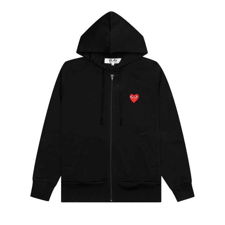 Comme des Garçons PLAY Zip Up 'Black'