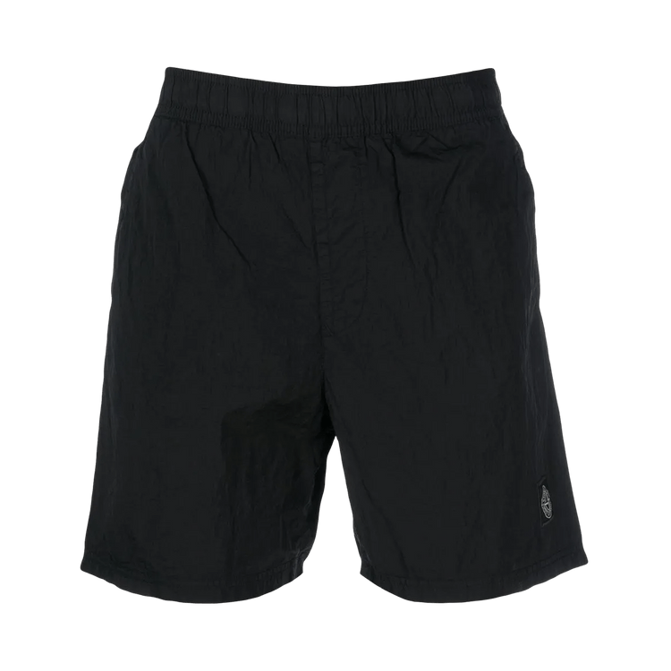 Stone Island Basic Small Logo Shorts 'Black'
