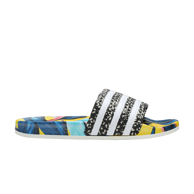 Adidas Wmns Adilette Slides 'Tropical Leaf Print'