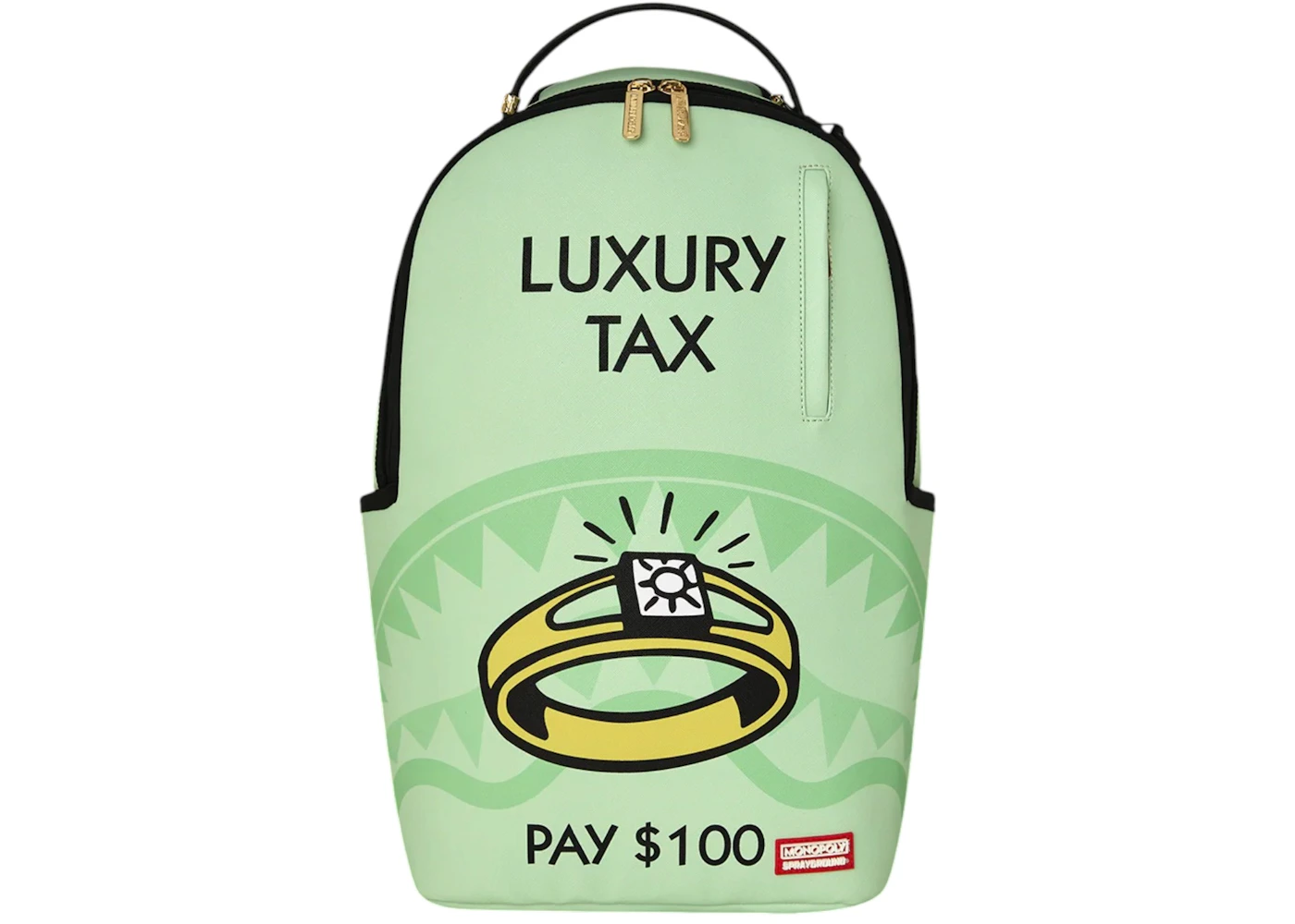 Sprayground Monopoly Paid Up Backpack Multicolor