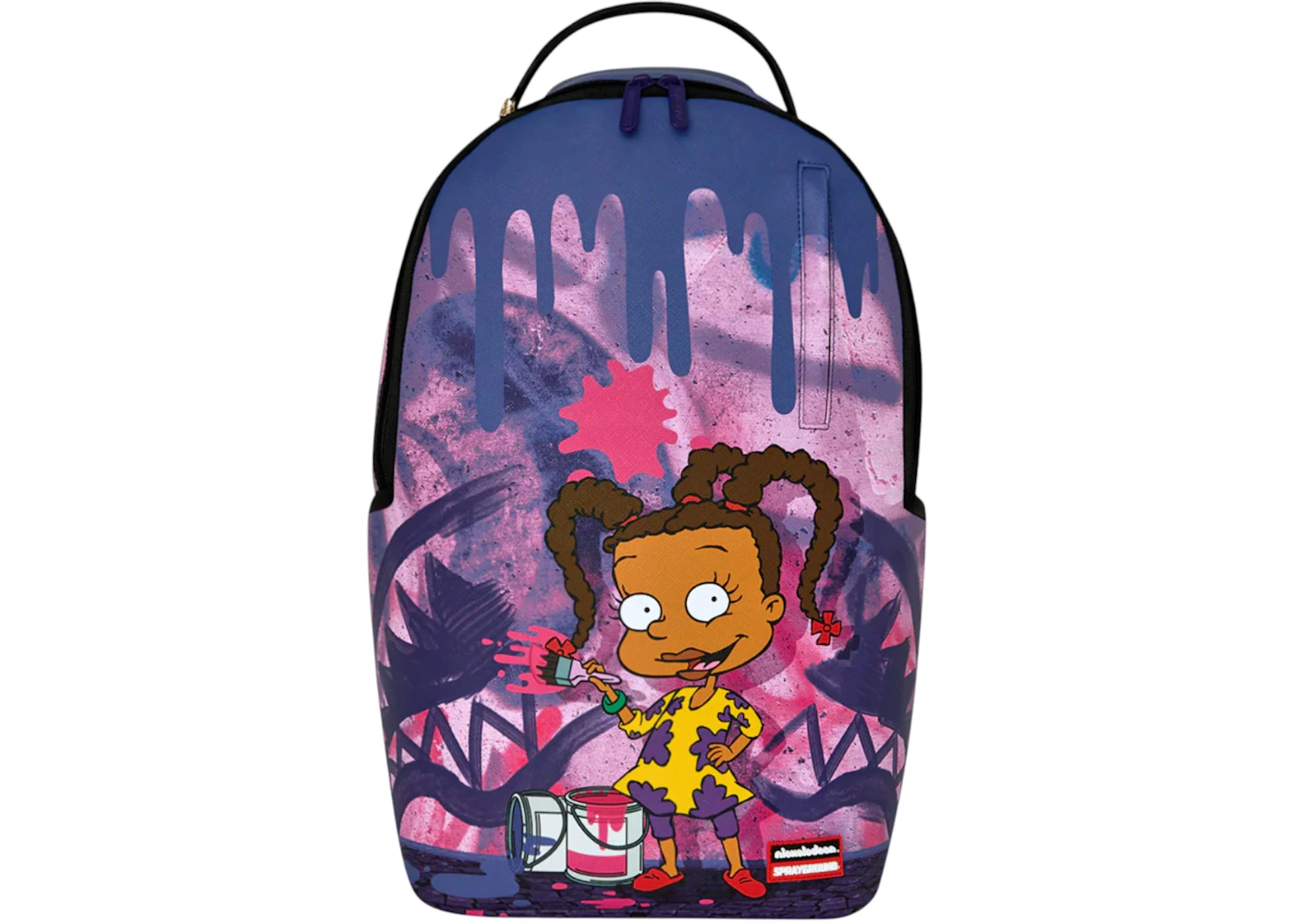 Sprayground Rugrats Susie Painting Shark Backpack Multicolor