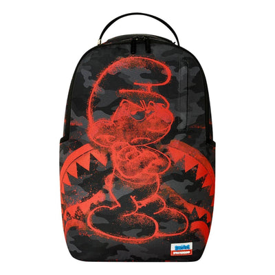 Sprayground x Smurf Attitude Backpack 'Black Red'
