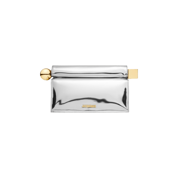 Jacquemus La Pochette Rond Carre 'Silver'