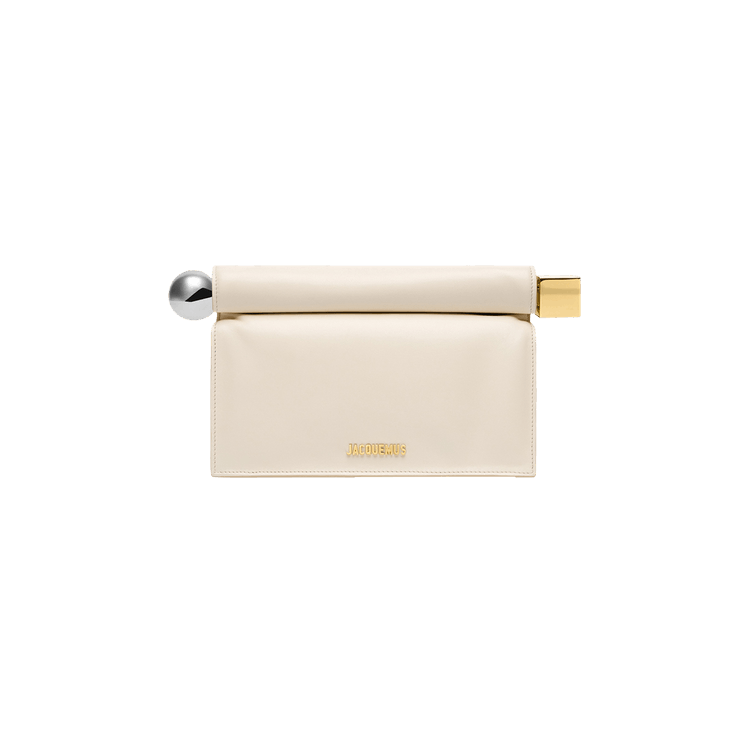Jacquemus La Pochette Rond Carre 'Light Ivory'