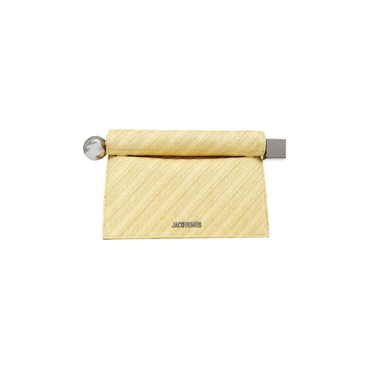 Jacquemus La Pochette Rond Carre 'Light Yellow'