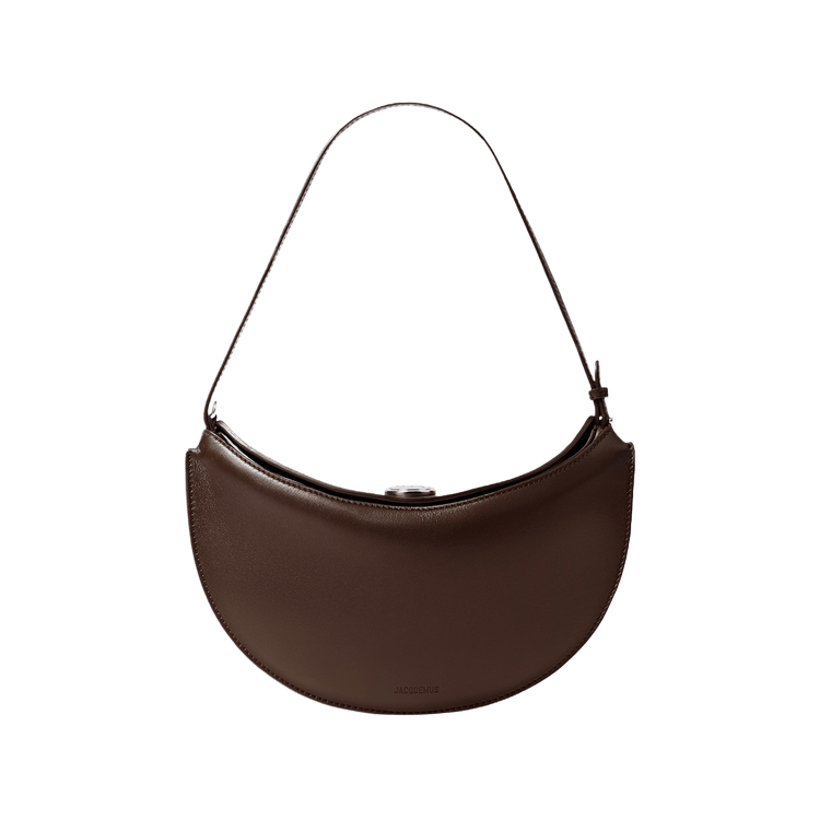 Jacquemus Le Petit Ovalo 'Midnight Brown'
