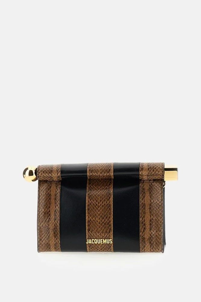 Jacquemus Striped Bar Clutch Bag