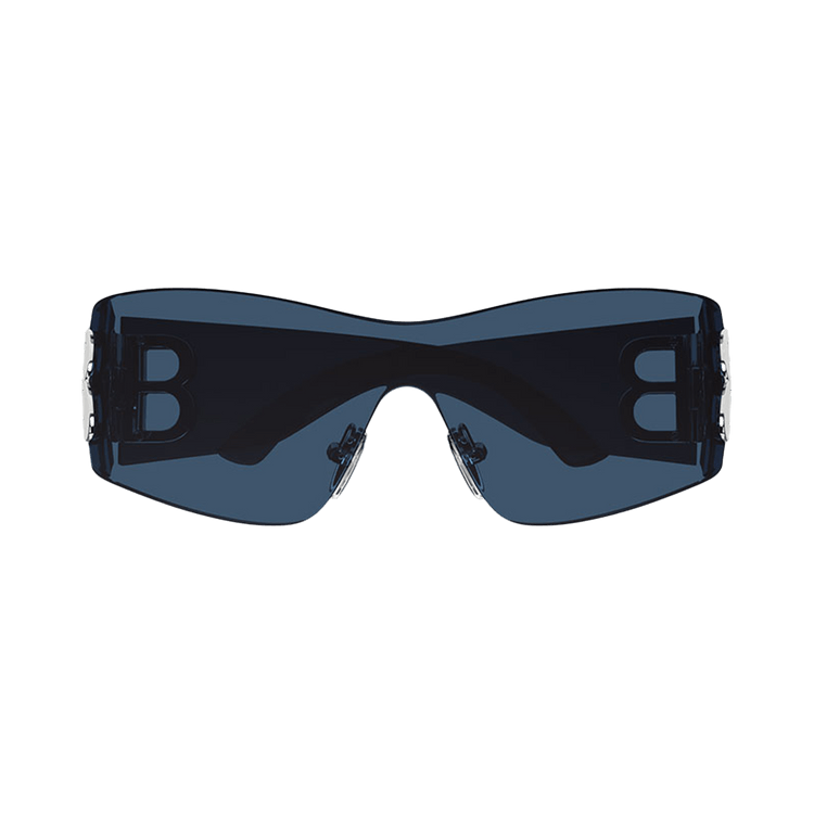 Balenciaga Rectangle Sunglasses 'Blue'