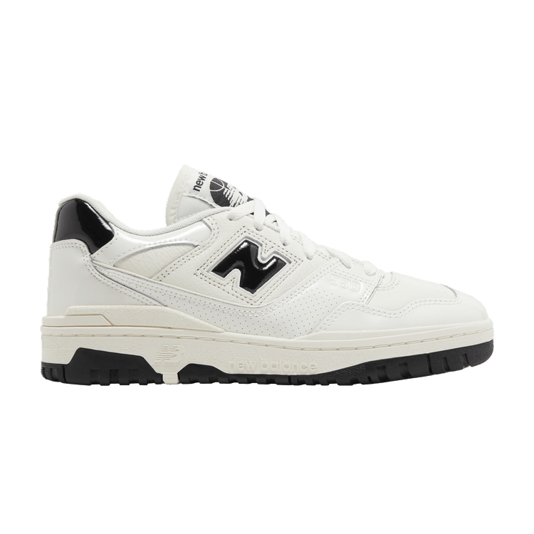 New Balance 550 'Patent Leather Pack - Sea Salt Black'