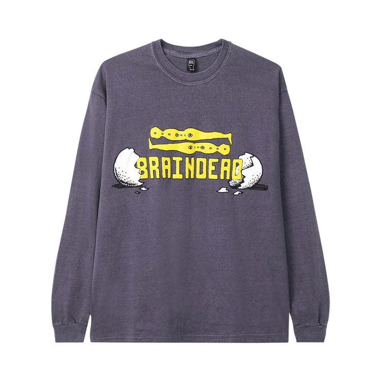 Brain Dead Hatchlings Long-Sleeve Tee 'Berry'