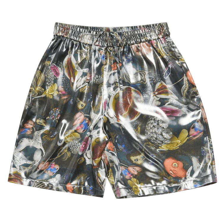 Acne Studios Fluid Printed Shorts 'Black'