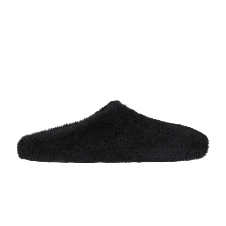 Givenchy Slide '4G - Black Shearling'