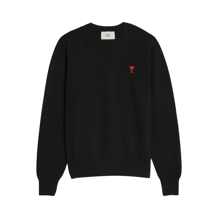 Ami Crewneck Sweater 'Black'
