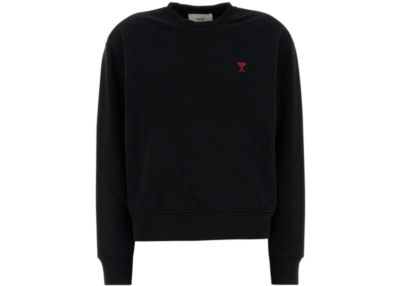 Ami Paris Logo Sweatshirt Black