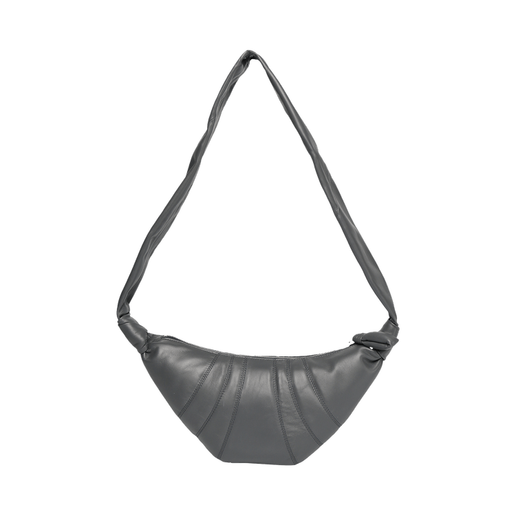 Lemaire Small Croissant Bag 'Asphalt'