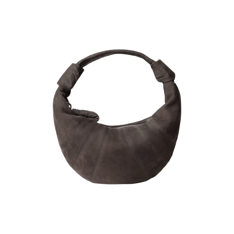 Lemaire Mini Fortune Croissant Bag 'Ebony Brown'