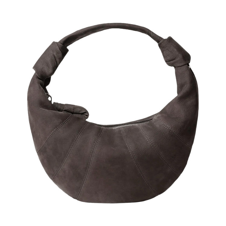Lemaire Mini Fortune Croissant Bag 'Ebony Brown'