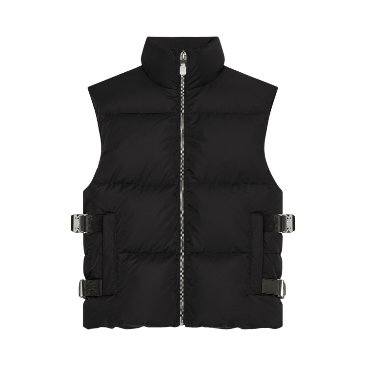 Givenchy 4G Buckle Puffer Sleeveless Vest 'Black'