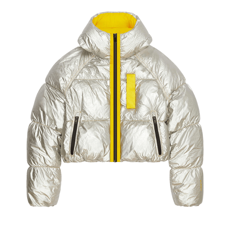 Givenchy Laminated Hooded Puffer 'Fluo Yellow'