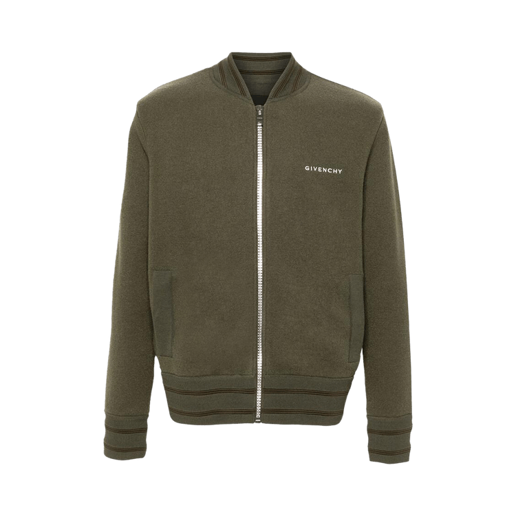 Givenchy Knitted Varsity Jacket 'Khaki'
