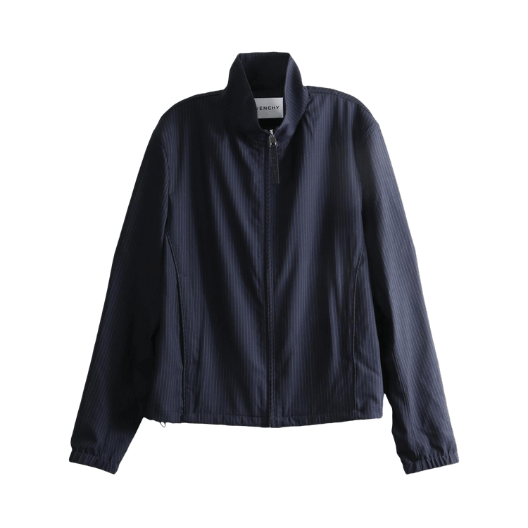 Givenchy Striped Zipped Blouson 'Navy'