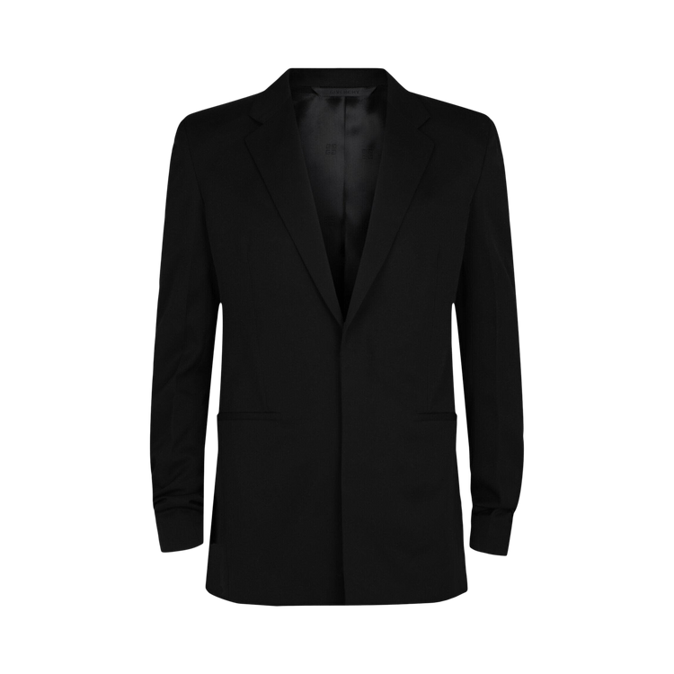 Givenchy Extra Fitted Single Button Blazer 'Black'