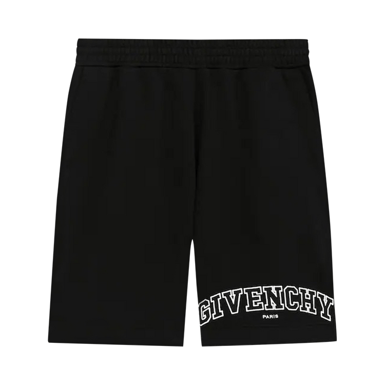 Givenchy Boxy Fit Embroidery Shorts 'Black'