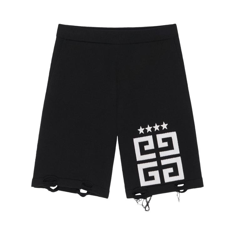 Givenchy Star Embroidered 4G Logo Short 'Black/White'