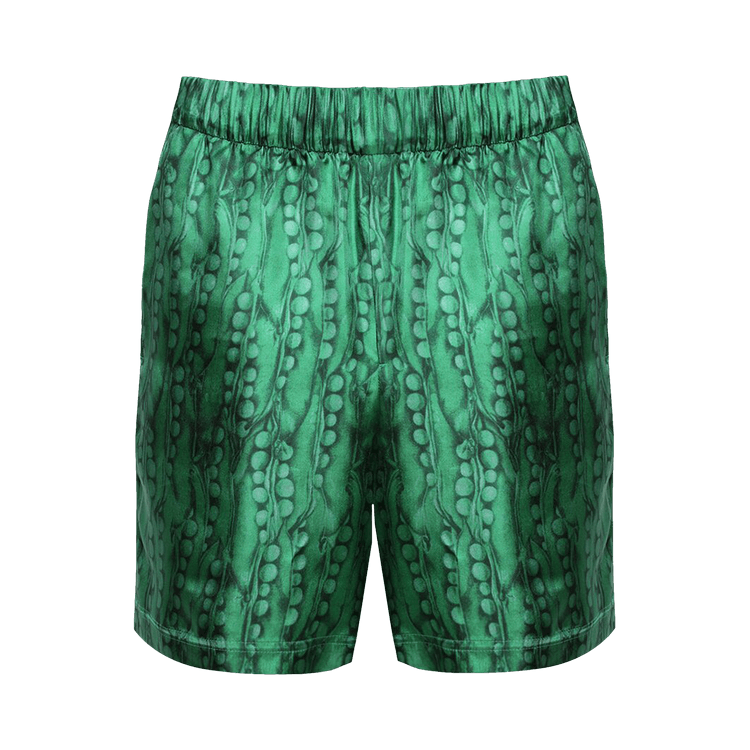 Givenchy Formal Elasticated Shorts 'Green'