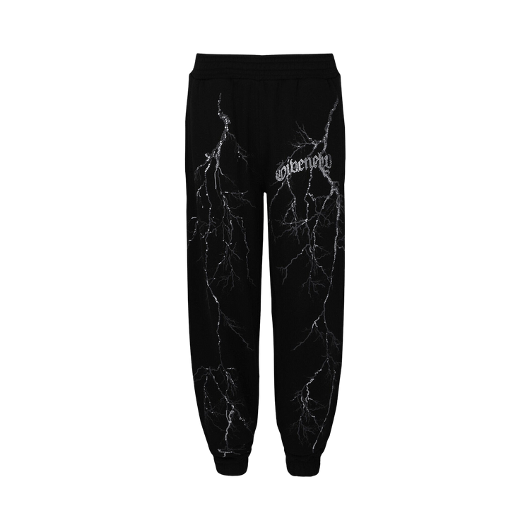 Givenchy Crystal Cut Sweatpants 'Black'