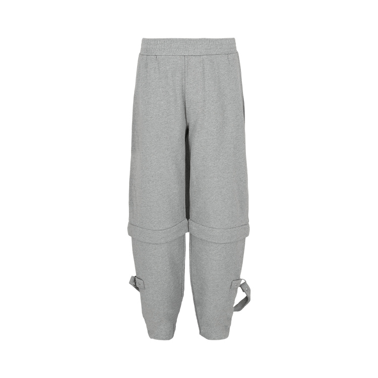 Givenchy Detachable-Leg Cotton Track Pants 'Light Grey Melange'