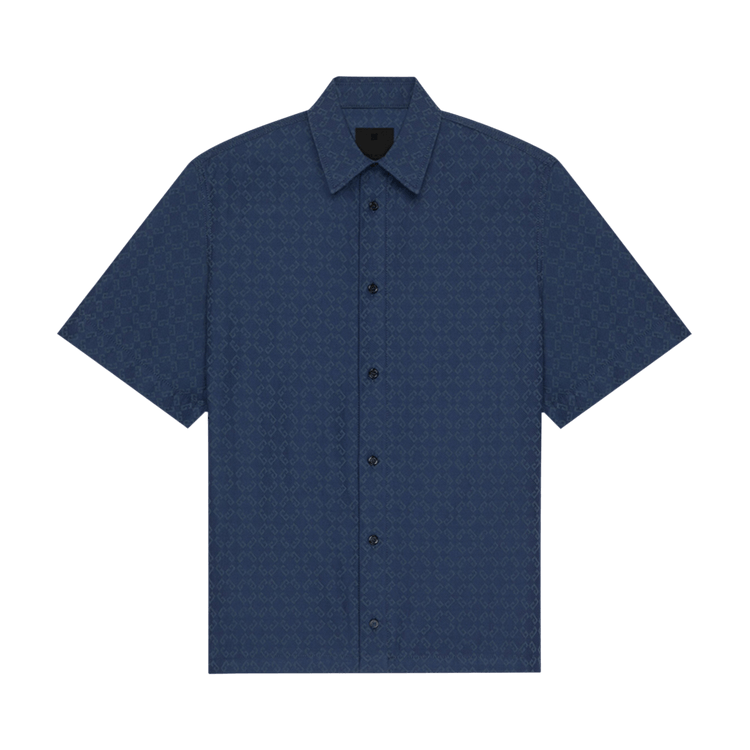 Givenchy Monogram Jaquard Shirt 'Grey/Blue'