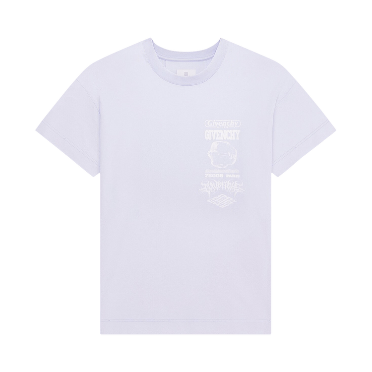 Givenchy Printed T-Shirt 'Baby Blue'