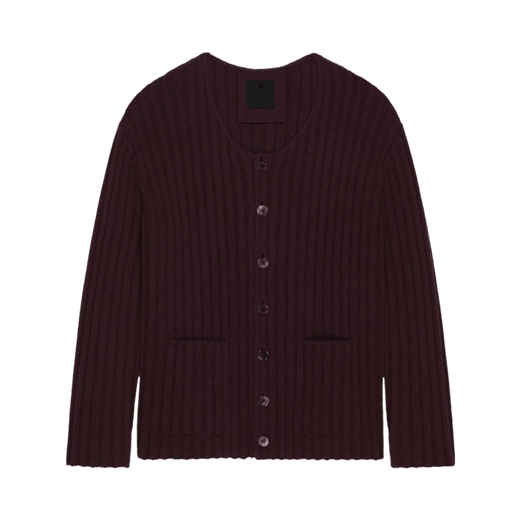 Givenchy Cashmere Cardigan 'Burgundy'
