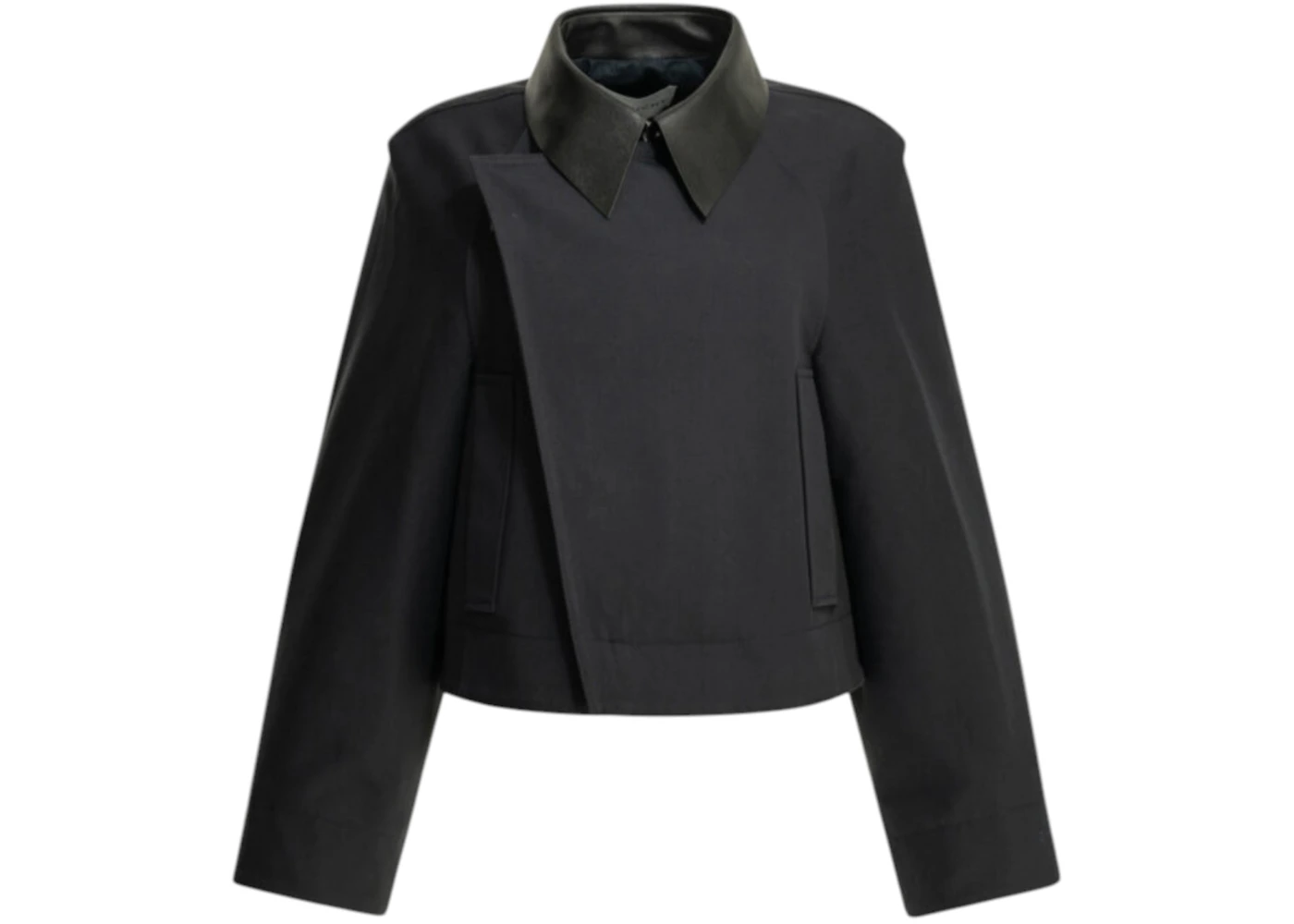 Givenchy Lightweight Cropped Jacket Blue