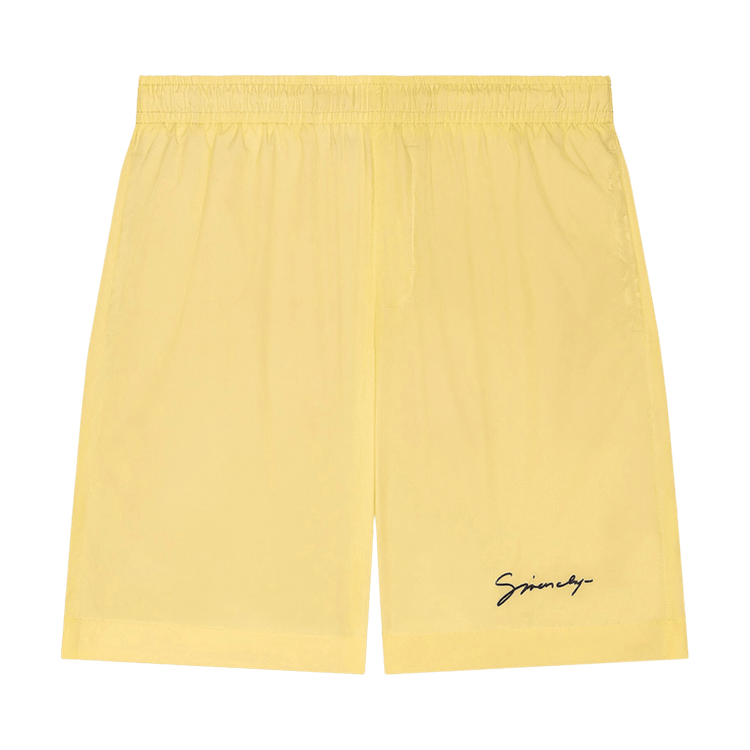Givenchy Logo Embroidery Swimshorts 'Banana'