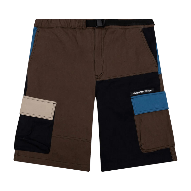 Ambush Panelled Cargo Shorts 'Brown'