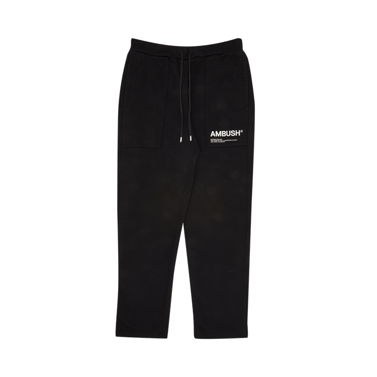 Ambush Fleece Workshop Pants 'Black/White'