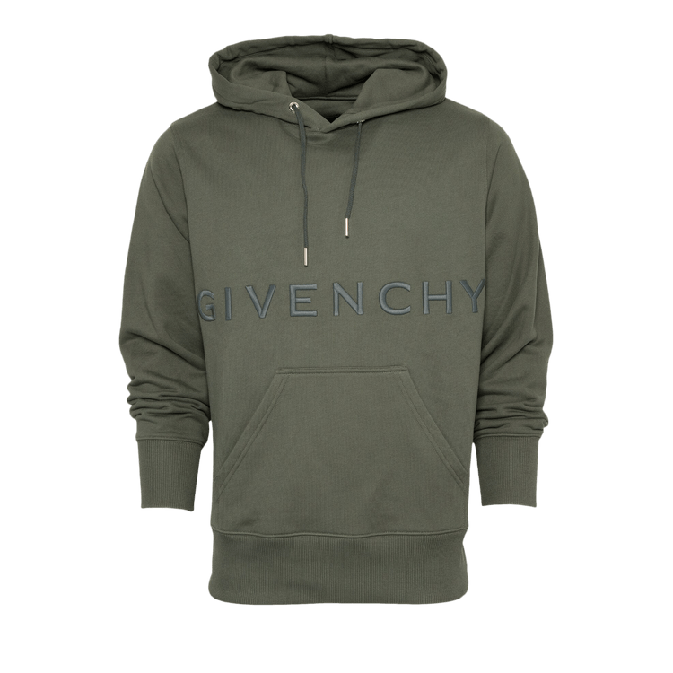 Givenchy Classic Fit Hoodie 'Greyish Green'