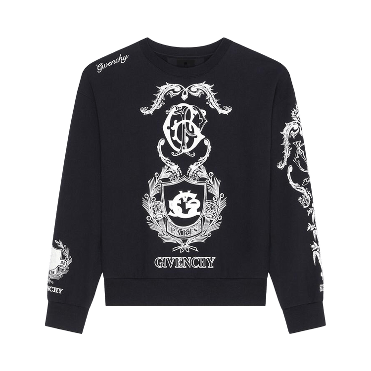 Givenchy Boxy Fit Sweatshirt 'Black'