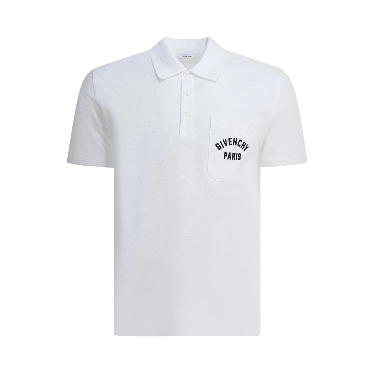 Givenchy Front Pocket Polo 'White'
