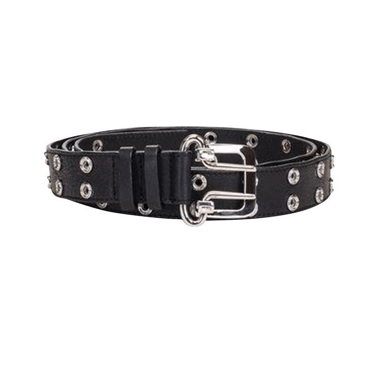 Ambush Grommet Leather Belt 'Black'