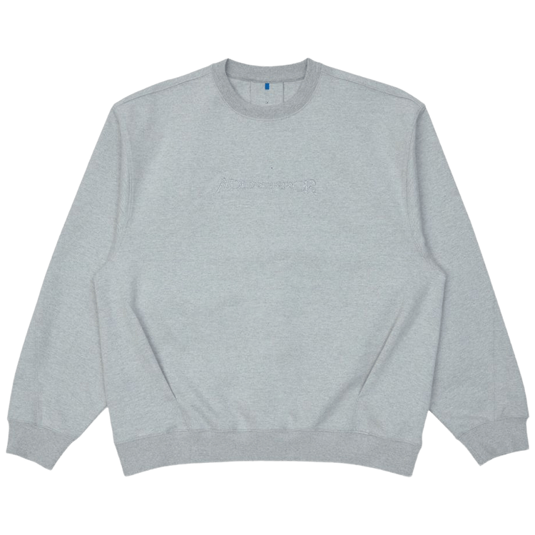 Ader Error Pleated Detail Sweatshirt 'Grey'