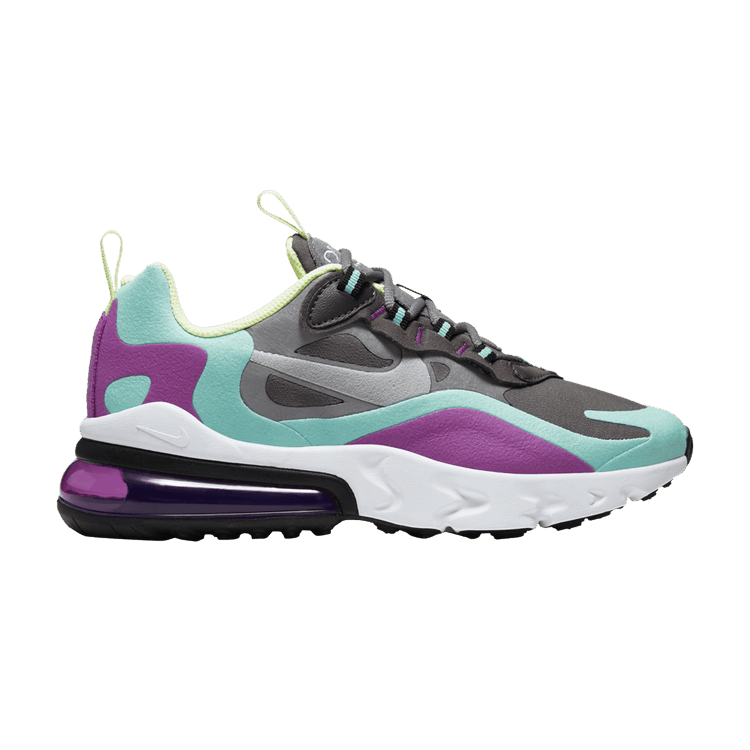 Nike Air Max 270 React GS 'Gunsmoke Aurora Violet'